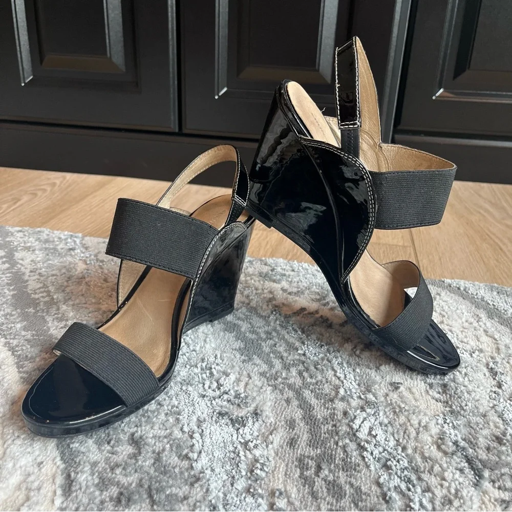 Donald J Pliner Neka Patent Leather Sandals